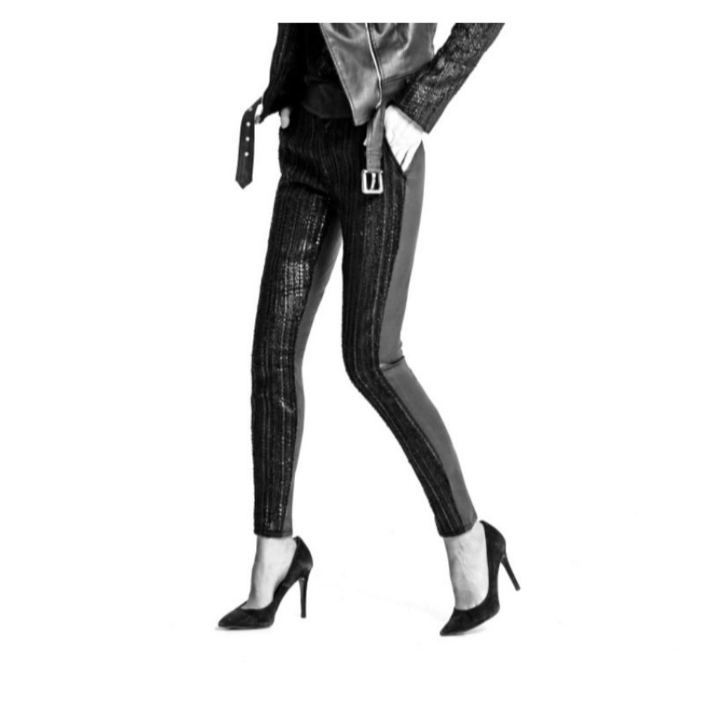 NWT 7 For all Mankind Malhia Kent Tweed Pants Capsule Collection Size 26